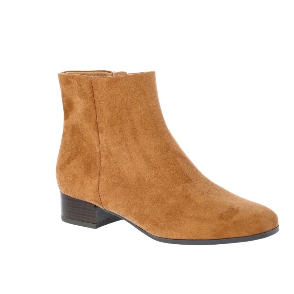 Women's suede ankle boots - Picture 2 of 6